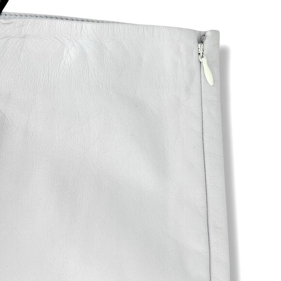 Ralph Lauren Floral Eyelet Embroidered Lamb Leather Ankle Pants Womens Sz 16 - Picture 6 of 12